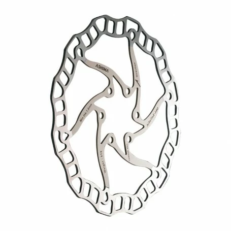 Disco Freno Ashima ARO-08 140mm X 67g Silver 1 Disco Freno Ashima ARO-08 140mm X 67g Silver