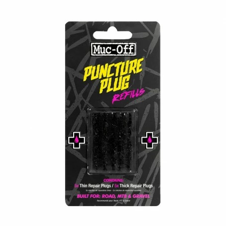 KIT DI RICAMBIO RIPARA TUBELESS MUC-OFF PUNCTURE PLUG REPAIR REFILL 10 PZ. -Vendite Copertoni kit di ricambio ripara tubeless muc off puncture plug repair refill 10 pz