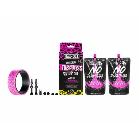 KIT TUBELESS MUC-OFF ULTIMATE SETUP DH/TRAIL/ENDURO -Vendite Copertoni kit tubeless muc off ultimate setup dhtrailenduro