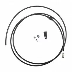 Tubo Freno A Disco Idraulico FORMULA CURA/CURA 4 (Nero Lucido) Completo 2000mm